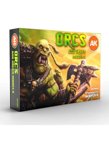 ORCS AND GREEN CREATURES - AK Interactive AK11600