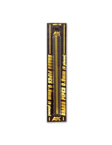 BRASS PIPES 0, 9mm, 5 units - AK Interactive AK9108