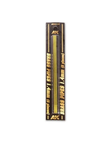 BRASS PIPES 1, 4mm, 5 units - AK Interactive AK9113