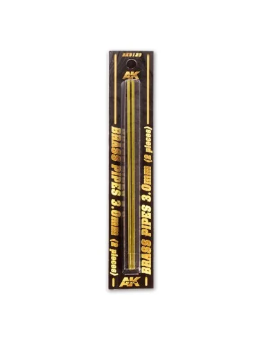 [NO_DESC] BRASS PIPES 3, 0mm, 2 units - AK Interactive AK9123