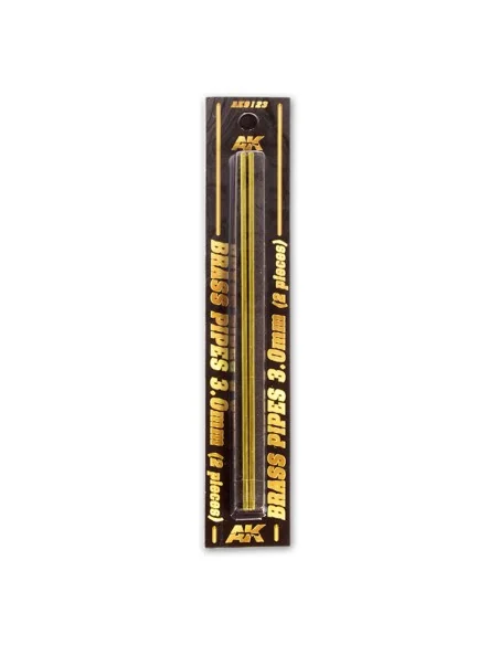 BRASS PIPES 3, 0mm, 2 units - AK Interactive AK9123