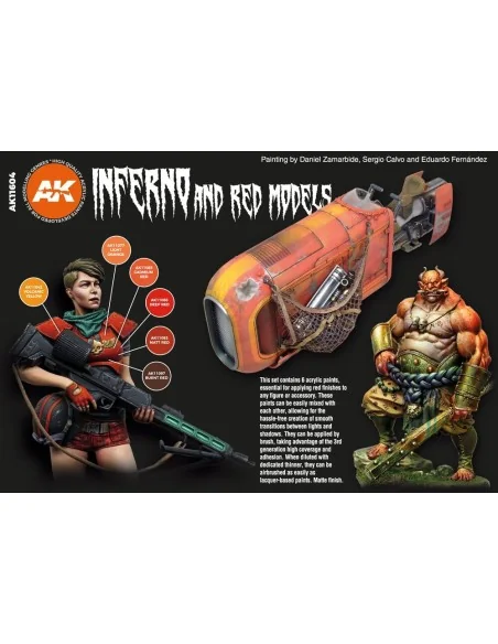 INFERNO AND RED CREATURES - AK Interactive AK11604