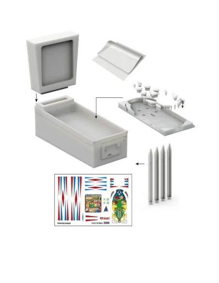 USA 1940-1950's PINBALL MACHINE - AK Interactive DZ028