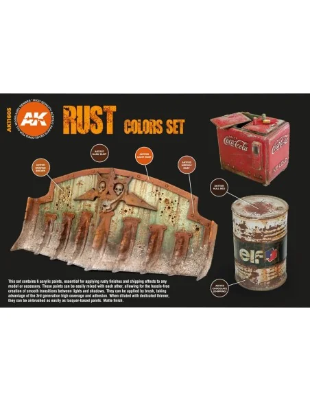 RUST SET - AK Interactive AK11605