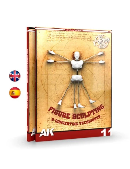 AK Learning 11 Figure Sculpting English - AK Interactive AK512