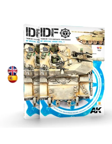 TANKER Special IDF 01 - Bilingüal - AK Interactive AK4844