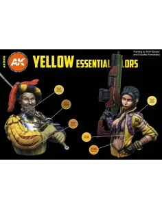 [NO_DESC] YELLOW ESSENTIAL COLORS 3GEN SET - AK Interactive AK11615 2