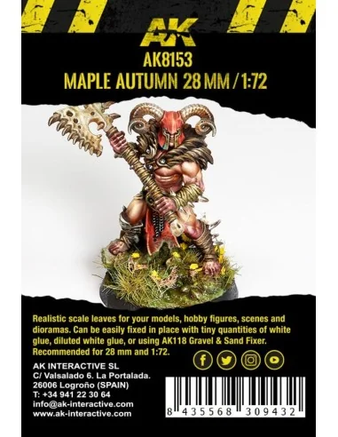 MAPLE AUTUMN LEAVES 1/72 - AK Interactive AK8153