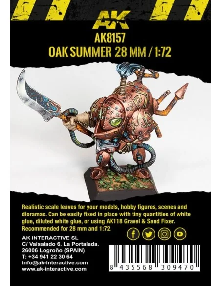 [NO_DESC] OAK SUMMER LEAVES 1/72 - AK Interactive AK8157