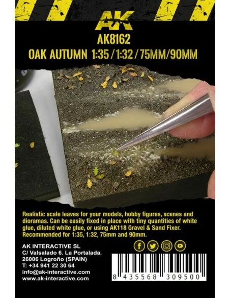 OAK AUTUMN LEAVES 1/35 - AK Interactive AK8162