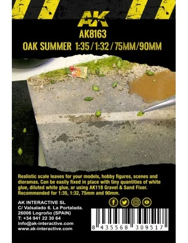 OAK SUMMER LEAVES 1/35 - AK Interactive AK8163