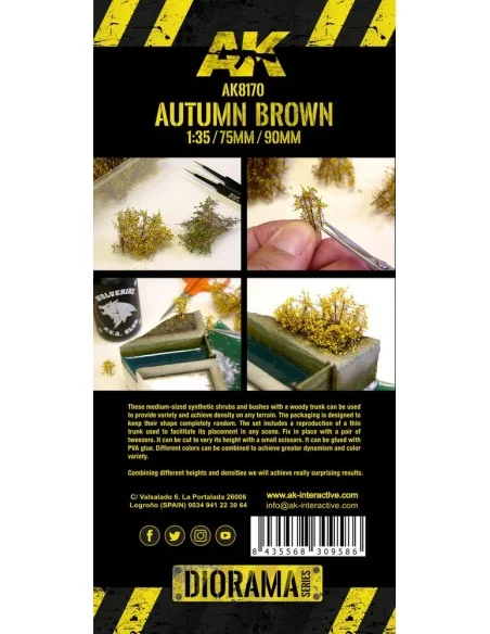[NO_DESC] AUTUMN BROWN SHRUBBERIES - AK Interactive AK8170