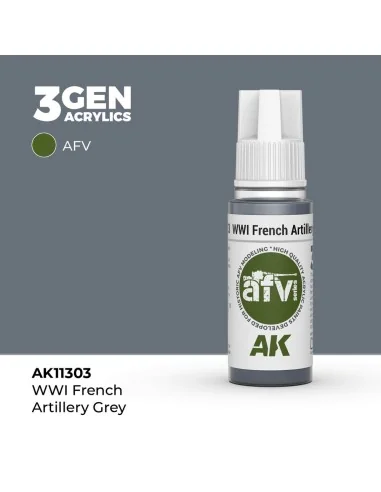 WWI French Artillery Grey - AK Interactive AK11303