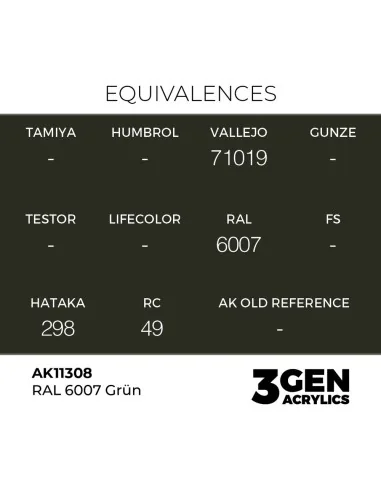 RAL 6007 Grün - AK Interactive AK11308