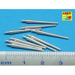 Set of 9 pcs 203 mm barrels for New Orleans type - Aber Models RE-3...