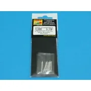 Set of 9 pcs 203 mm barrels for New Orleans type - Aber Models RE-3...