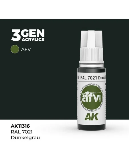 [NO_DESC] RAL 7021 Dunkelgrau - AK Interactive AK11316