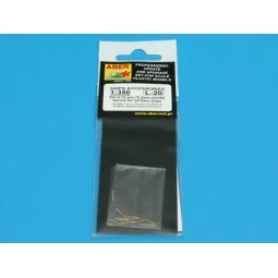 Set of 12 pcs 76, 2 mm barrels for USN, 1/350 - Aber Models RE-350 L20