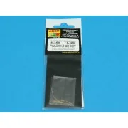 Set of 12 pcs 76, 2 mm barrels for USN, 1/350 - Aber Models RE-350 L20