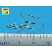 Set of 12 pcs 76,2 mm barrels for USN - Aber Models RE-350 L20