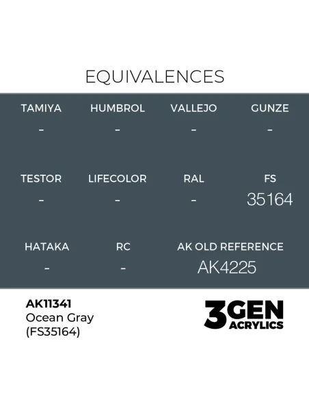 [NO_DESC] Ocean Gray (FS35164) - AK Interactive AK11341