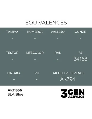 SLA Blue - AK Interactive AK11356