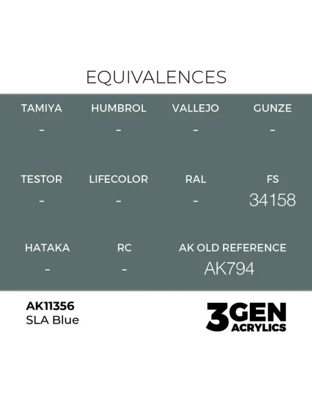 SLA Blue - AK Interactive AK11356