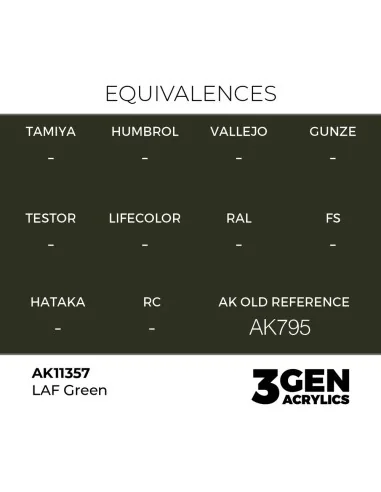 LAF Green - AK Interactive AK11357