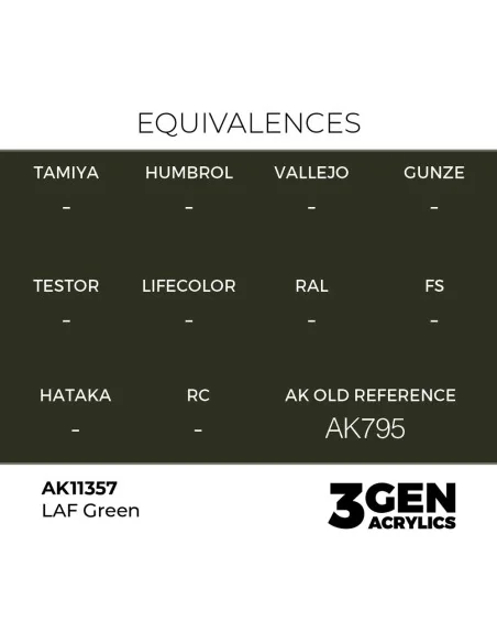 [NO_DESC] LAF Green - AK Interactive AK11357