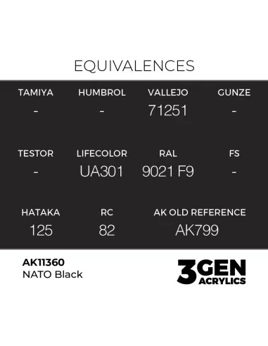 NATO Black - AK Interactive AK11360