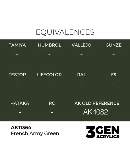French Army Green - AK Interactive AK11364