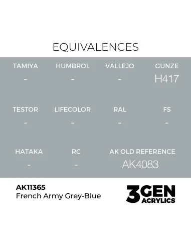 French Army Grey-Blue - AK Interactive AK11365