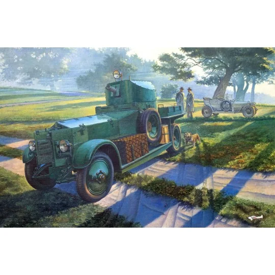 WWII British Armoured Car Pattern 1920 Mk.I - Roden 801
