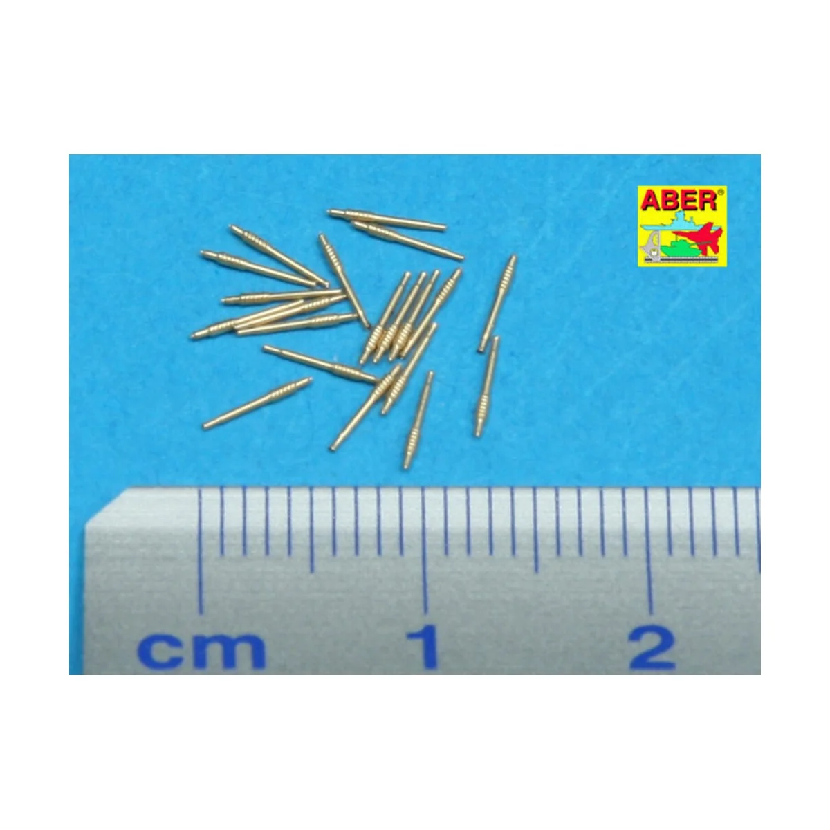 20 pcs 40 mm Bofors Mk.1 barrels, 1/350 - Aber Models RE-350 L21