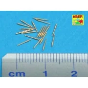 20 pcs 40 mm Bofors Mk.1 barrels - Aber Models RE-350 L21