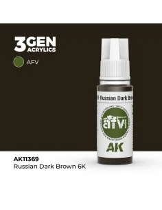 Russian Dark Brown 6K - AK Interactive AK11369