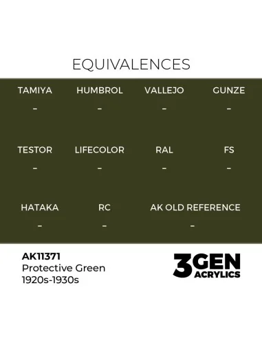Protective Green 1920s-1930s - AK Interactive AK11371