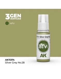 Silver Grey No.28 - AK Interactive AK11374