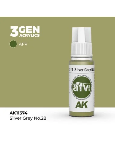 [NO_DESC] Silver Grey No.28 - AK Interactive AK11374