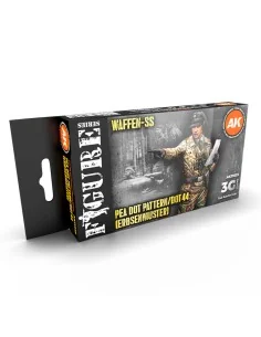 [NO_DESC] WAFFEN SS 44 DOT UNIFORM COLORS 3G - AK Interactive AK11623