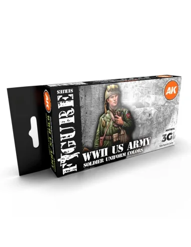 WW2 US UNIFORMS 3G - AK Interactive AK11634