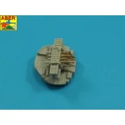 20 pcs QF 2-pdr 40 mm Mk.VIII “Pom Pom”, 1/350 - Aber Models RE-350...