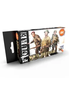 WWII BRITISH UNIFORM COLORS 3G - AK Interactive AK11636