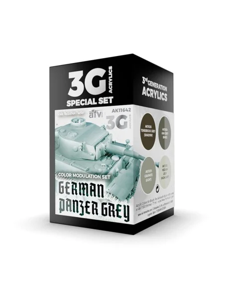 MODULATION GERMAN PANZER GREY 3G - AK Interactive AK11642