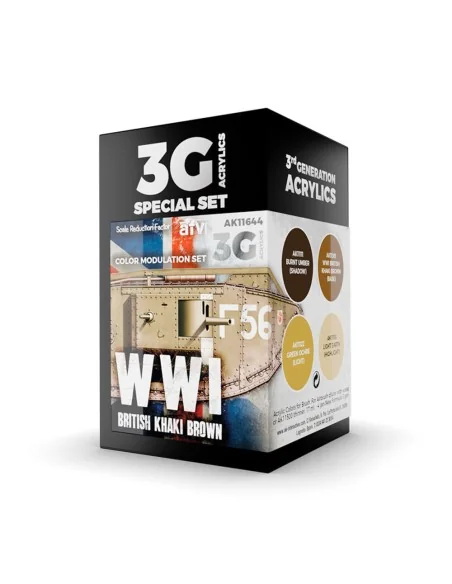 MODULATION WWI BRITISH COLORS 3G - AK Interactive AK11644