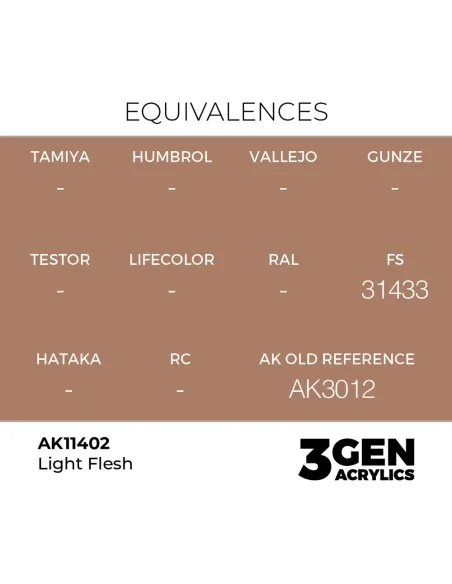 [NO_DESC] Light Flesh - AK Interactive AK11402