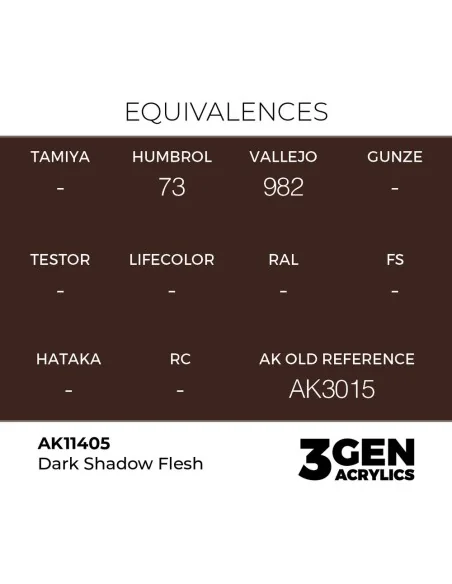 [NO_DESC] Dark Shadow Flesh - AK Interactive AK11405