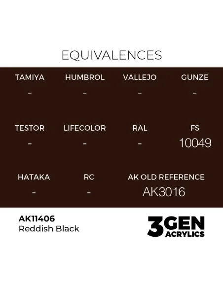 [NO_DESC] Reddish Black - AK Interactive AK11406
