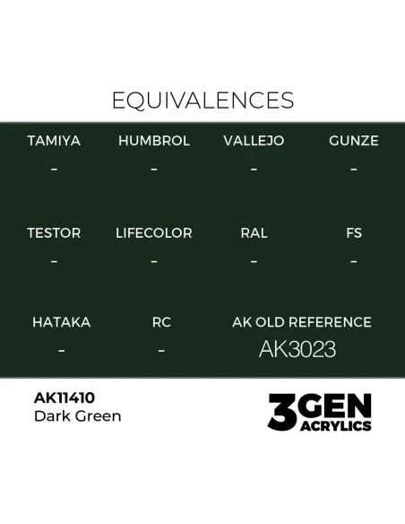 Dark Green - AK Interactive AK11410