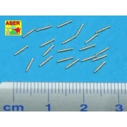 20 pcs QF 2-pdr 40 mm Mk.VIII “Pom Pom”, 1/350 - Aber Models RE-350...